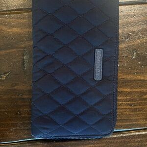 Vera Bradley Quilted Midnight Blue Wallet